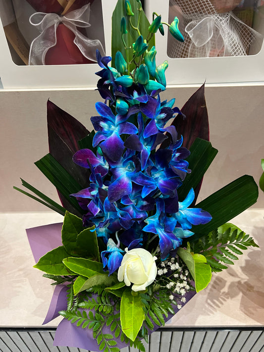 Blue Orchid Bouquet
