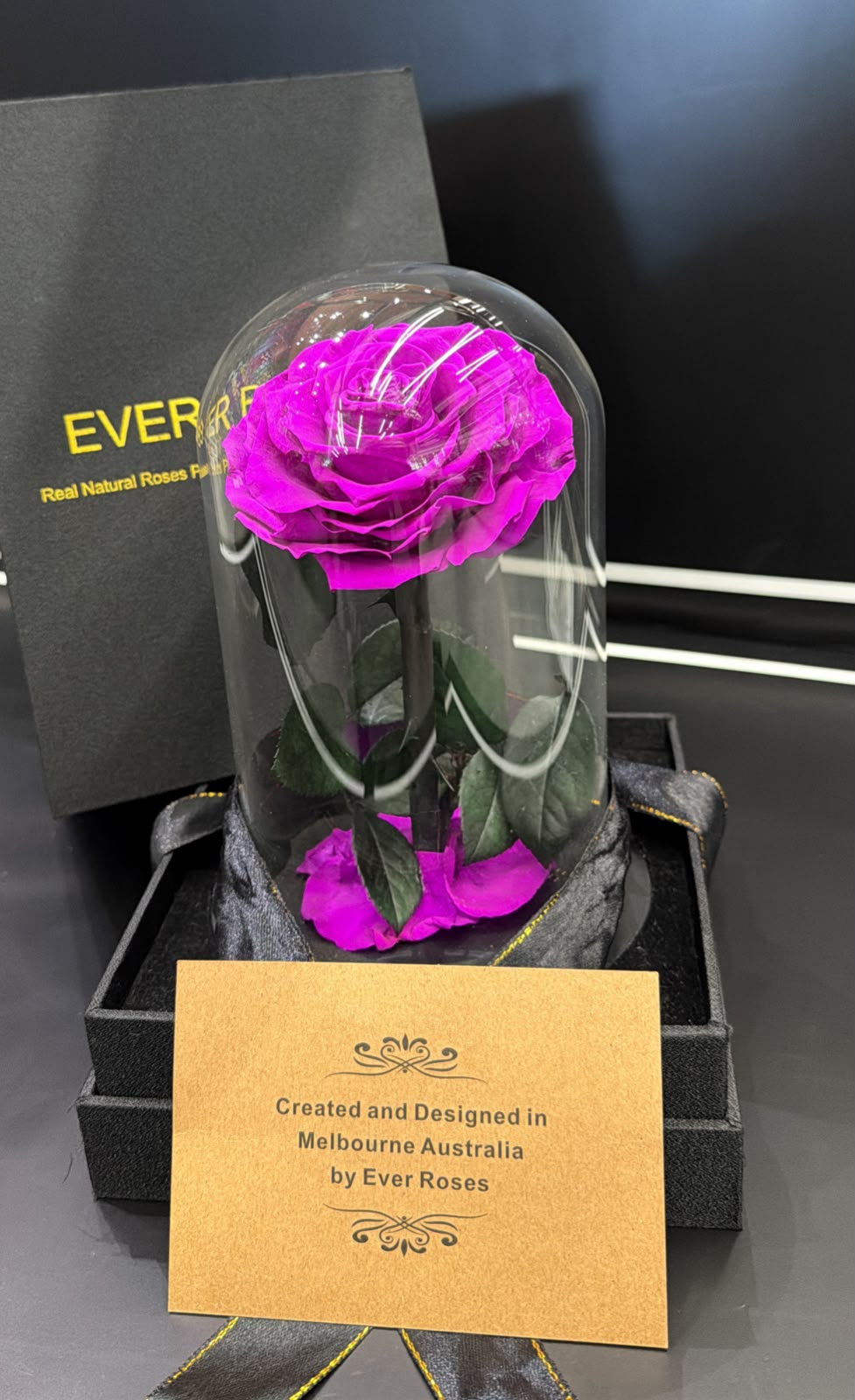 Purple Preserved Flowers