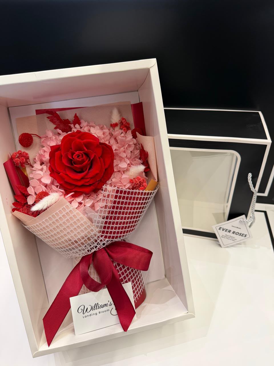 Red Rose Preserved Bouquet