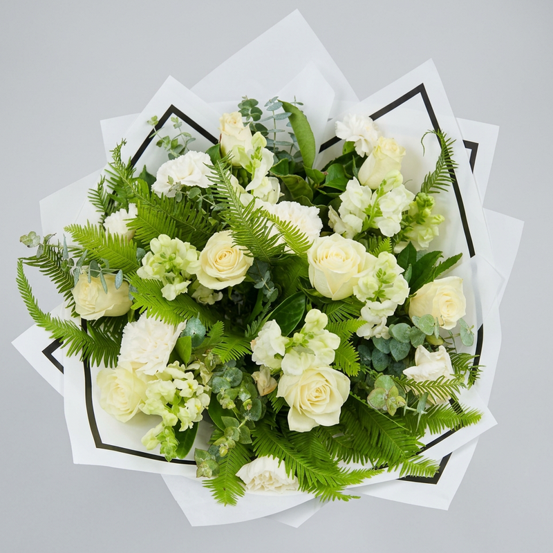 White Garden Bouquet