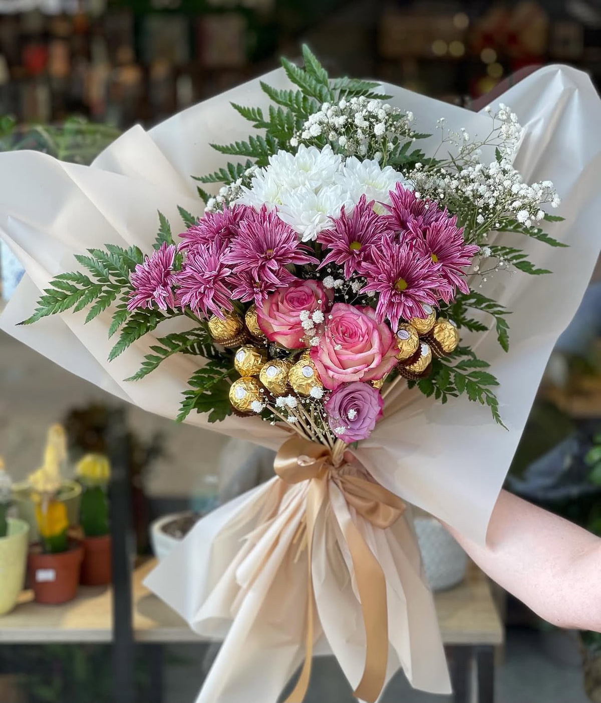 Petals & Chocolate Bouquet