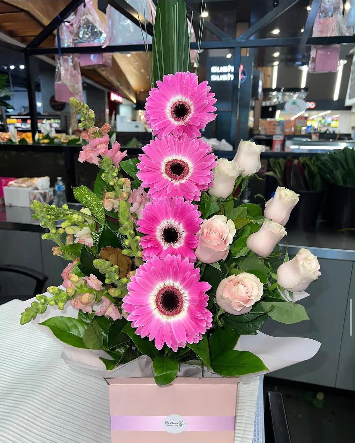 Soft Spring Box Arrangement