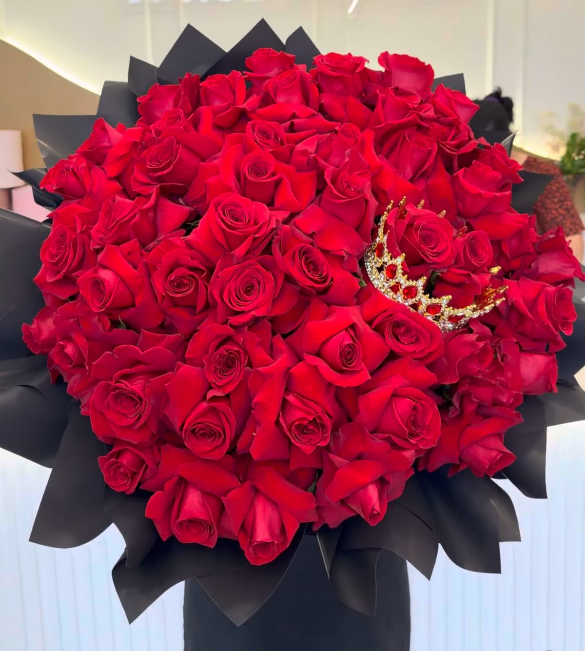 The Royal Red Roses Bouquet