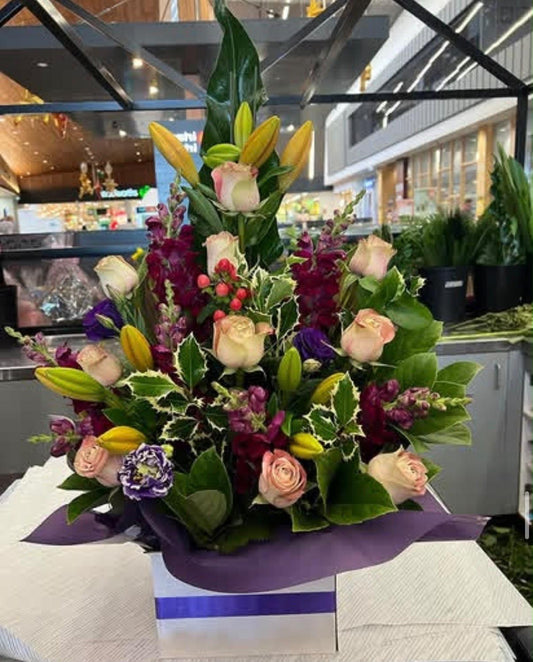 Vivid Petals Christmas Day Box
