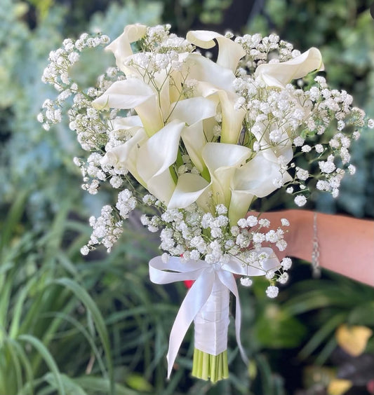 White Calla Dream Bouquet