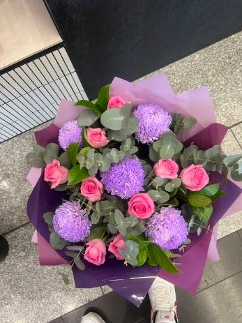 Lavendar & Pink Bouquet